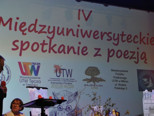 UTW - IV Międzyniwersyteckie Spotkanie z Poezją w Oleśnicy 