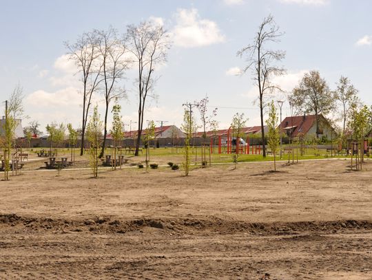 Tak powstaje park Południowy w Oleśnicy