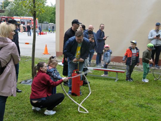 Dzień Otwartej Strażnicy w Komendzie Powiatowej Państwowej Straży Pożarnej w Oleśnicy cz.2