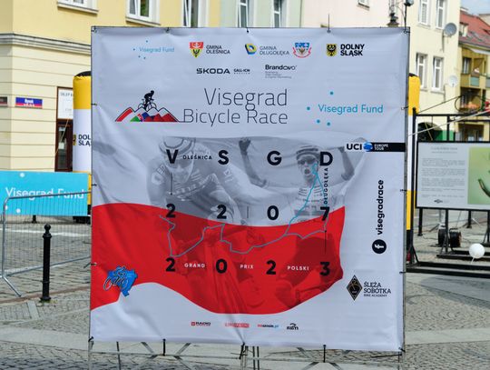 Oleśnica. Wyścig Kolarski Visegrad Bicycle Race. Grand Prix Polski.