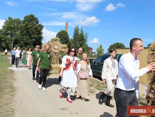 Gmina Oleśnica na dożynkach