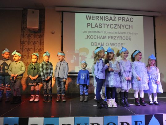 Konkurs Plastyczny "Kocham przyrodę - dbam o wodę" / Oleśnica