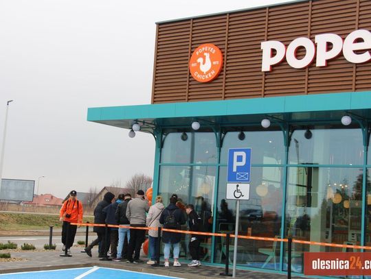 Otwarcie restauracji Popeyes w Oleśnicy