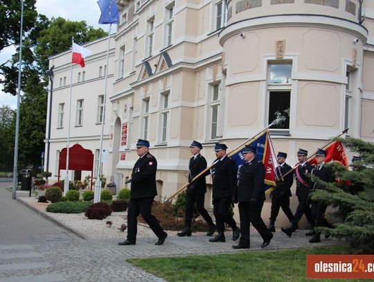 Drabina dla strażaków z Bierutowa