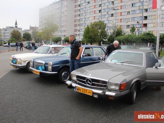 Zlot klasycznych Mercedesów w Oleśnicy