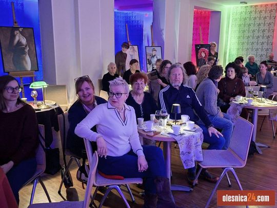 Wieczór autorki Jarosława Kiełbasiewicza w Oleśnicy