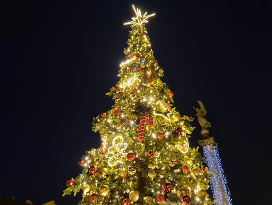 Rozświetlenie miejskiej choinki w Oleśnicy