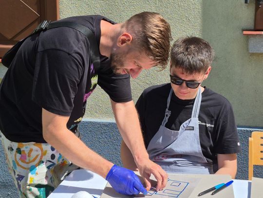 Finał cyklu warsztatów grafitti "Wspólna Mozaika"