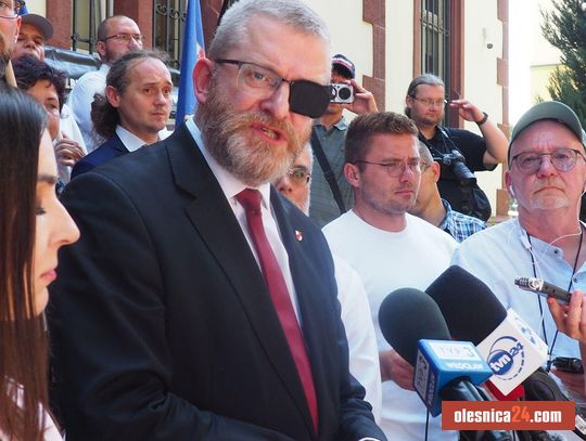 Pikieta pod sądem w Oleśnicy