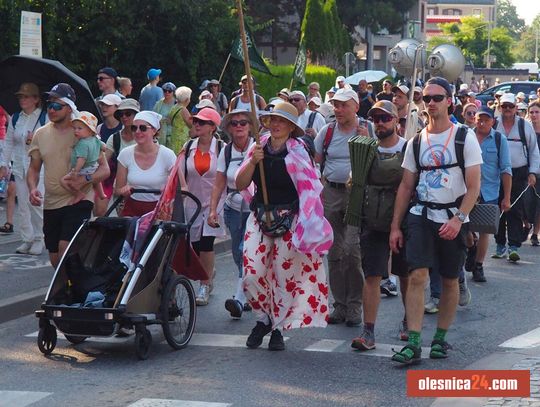 Pielgrzymka przeszła przez Oleśnicę