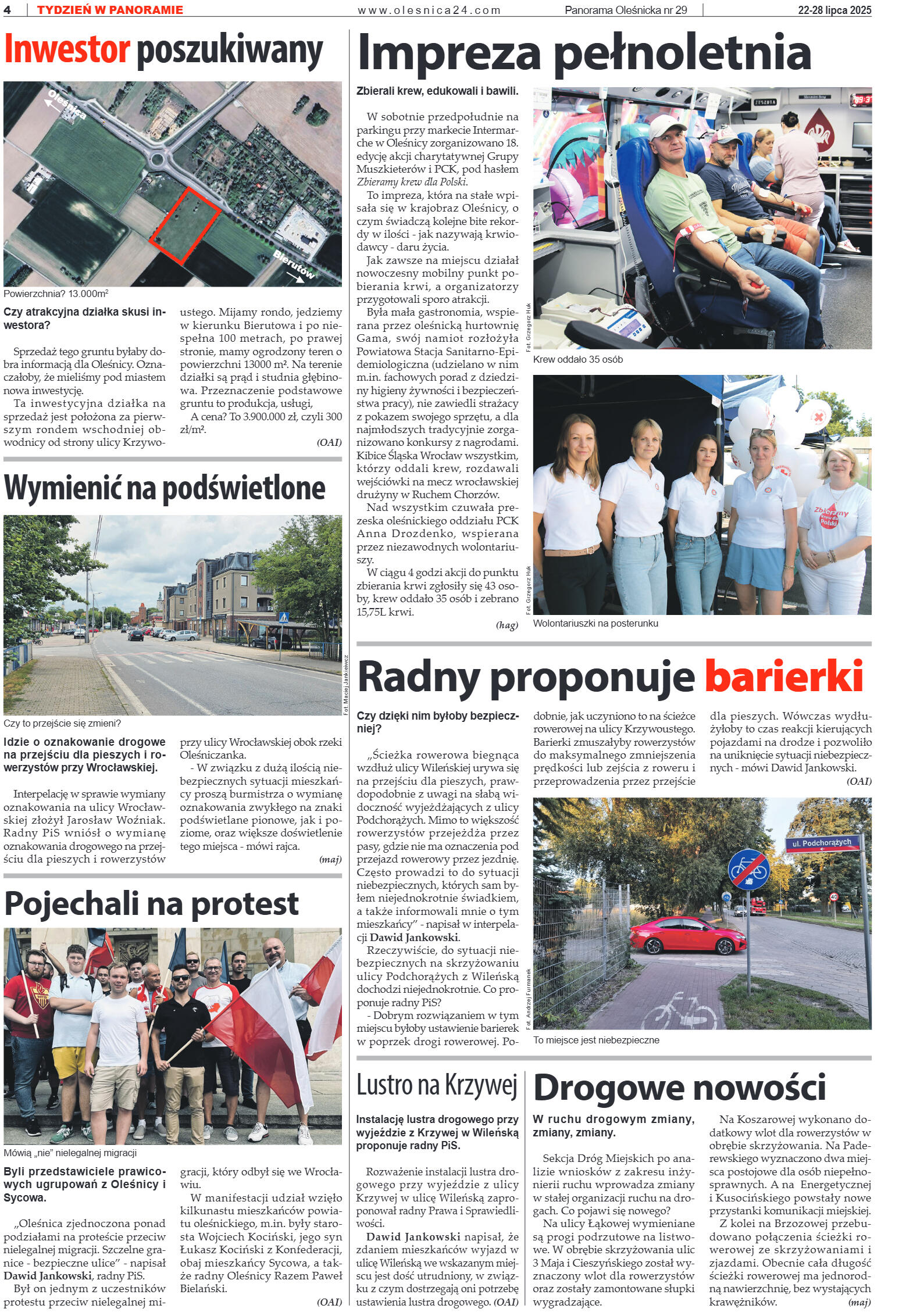 Panorama Oleśnicka nr 29 z 22 lipca 2025 - strona 4