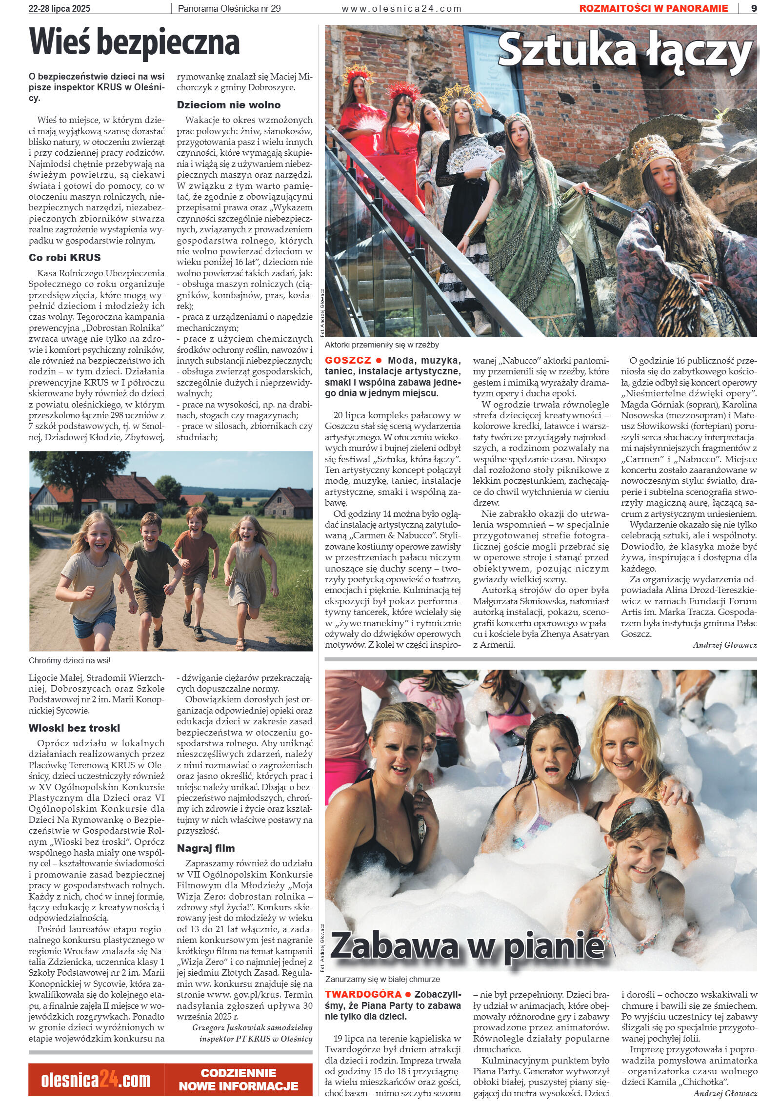 Panorama Oleśnicka nr 29 z 22 lipca 2025 - strona 9