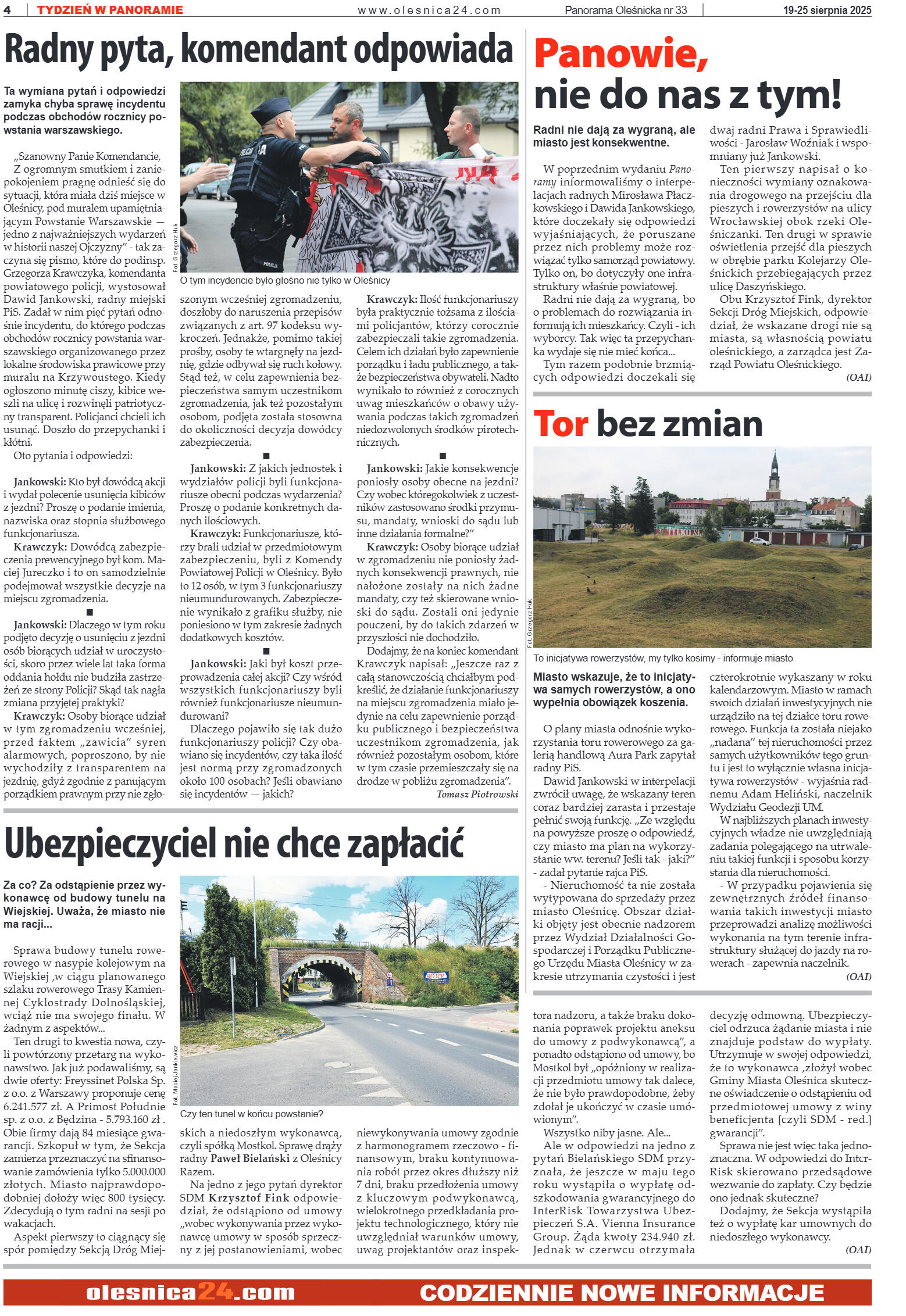 Panorama Oleśnicka nr 33 z 19 sierpnia 2025 - strona 4