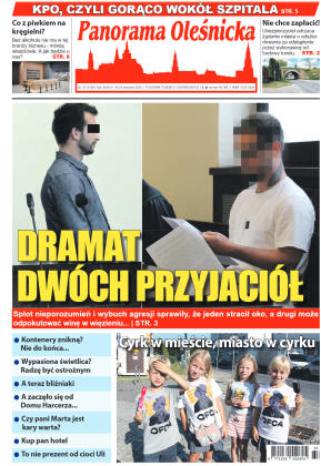 Panorama Oleśnicka nr 33 z 19 sierpnia 2025 - strona 1