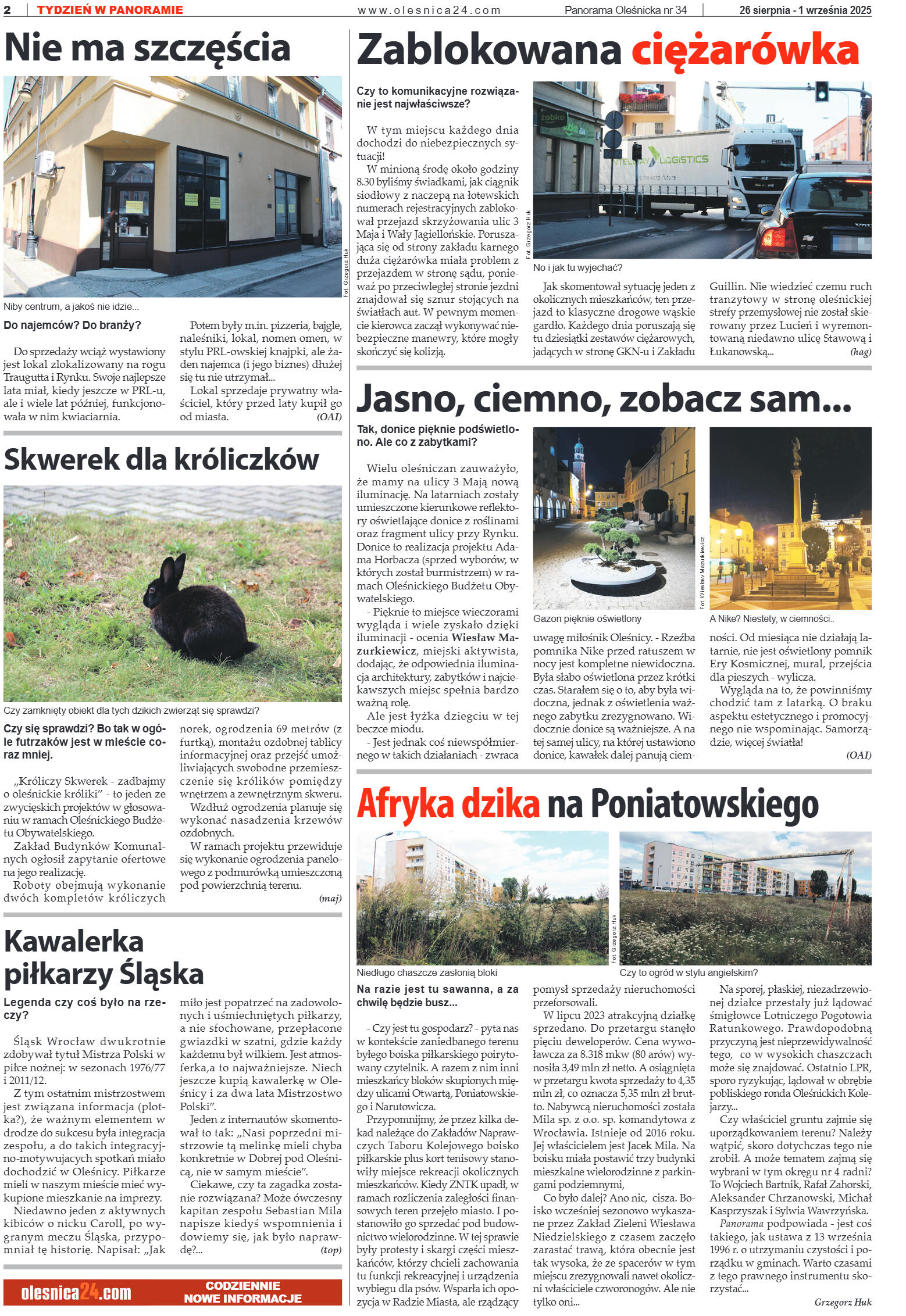Panorama Oleśnicka nr 34 z 26 sierpnia 2025 - strona 2