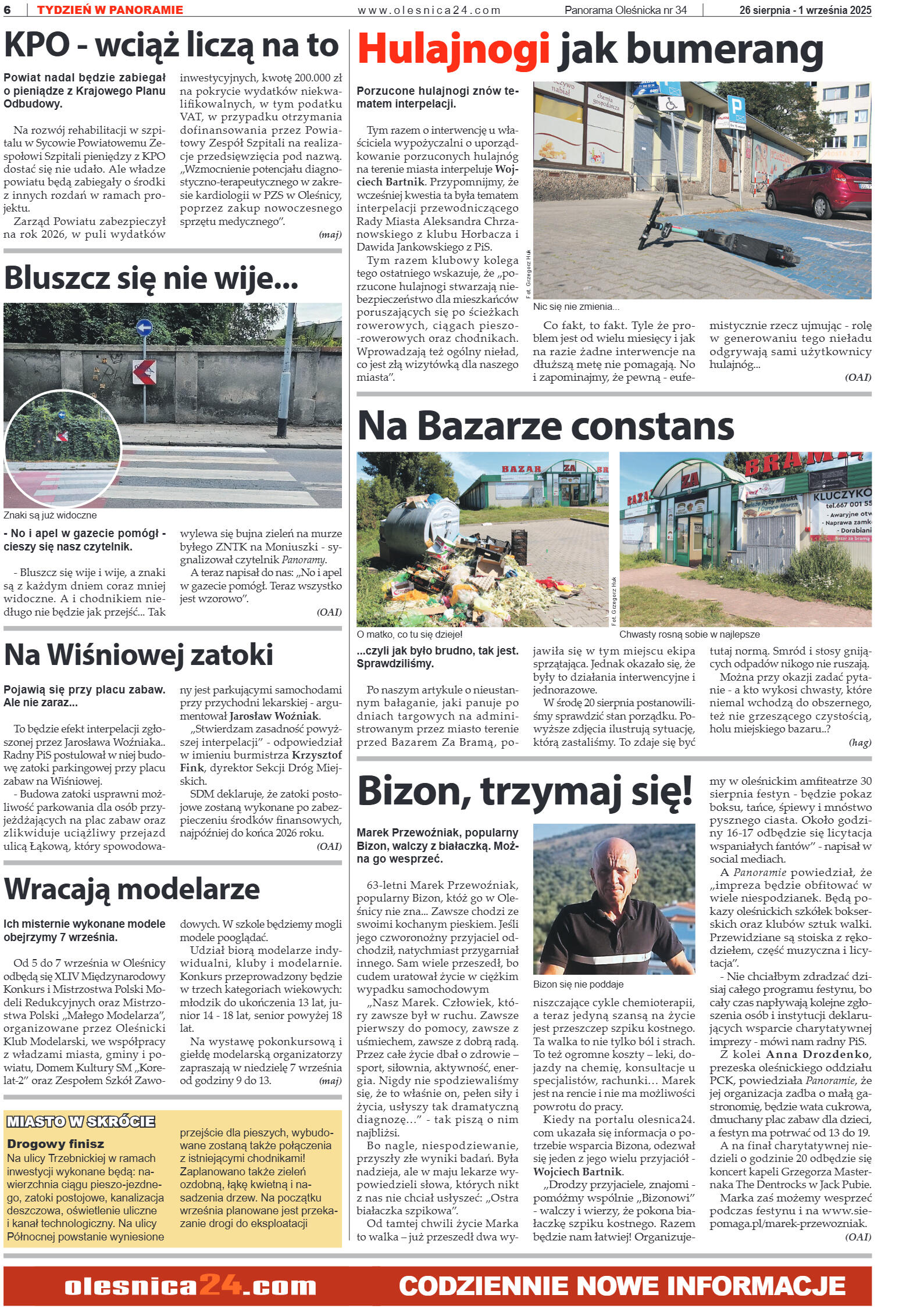 Panorama Oleśnicka nr 34 z 26 sierpnia 2025 - strona 6