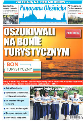Panorama Oleśnicka nr 34 z 26 sierpnia 2025 - strona 1