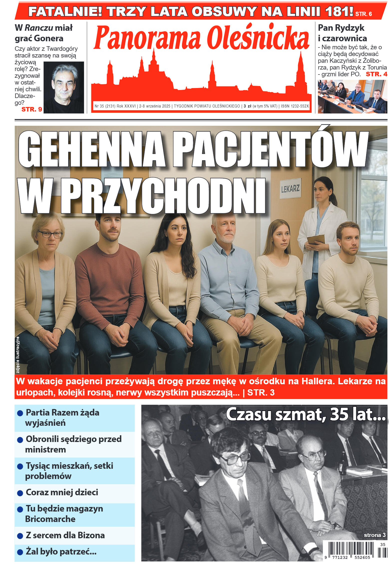 Panorama Oleśnicka nr 35 z 2 września 2025 - strona 1