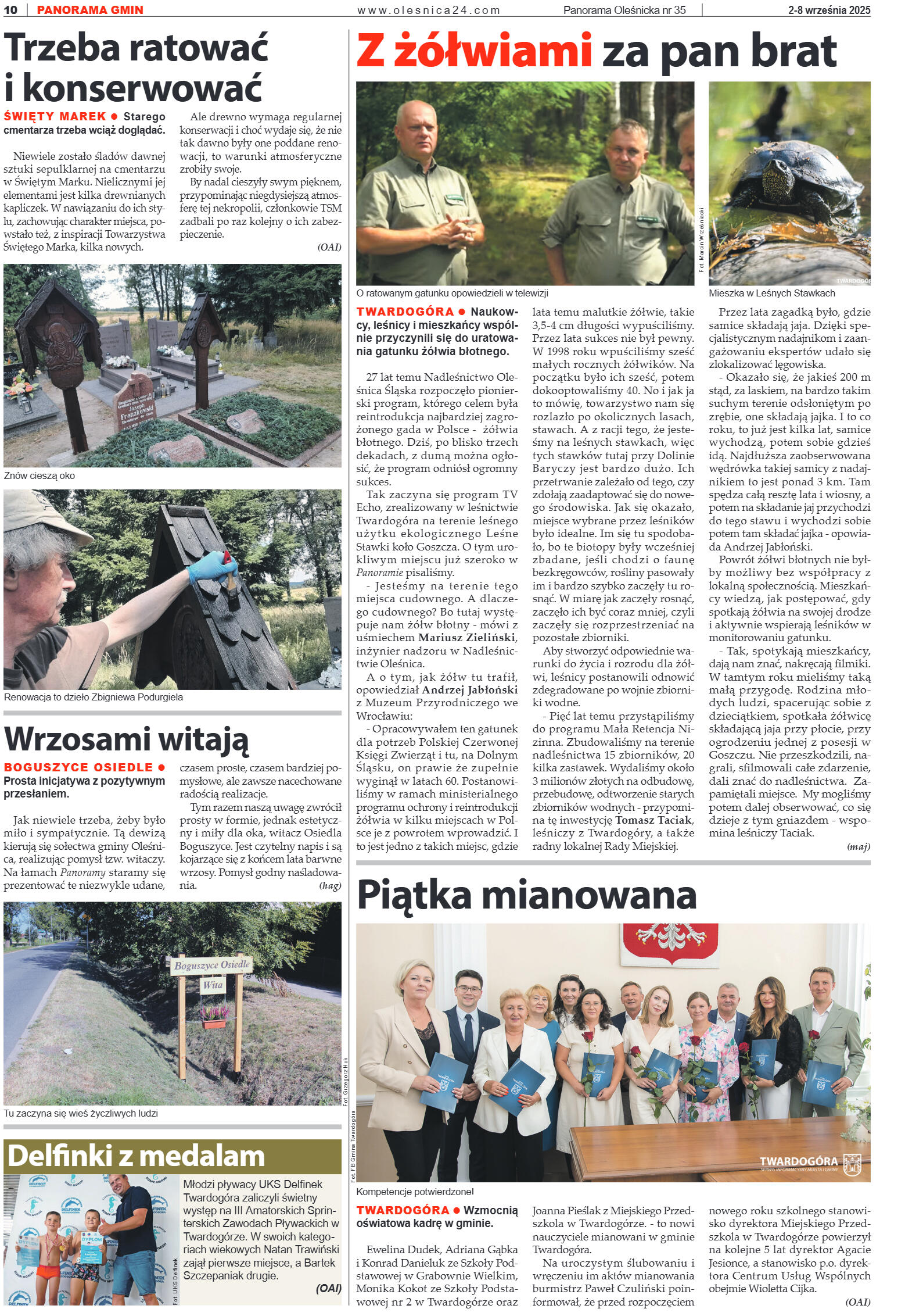 Panorama Oleśnicka nr 35 z 2 września 2025 - strona 10
