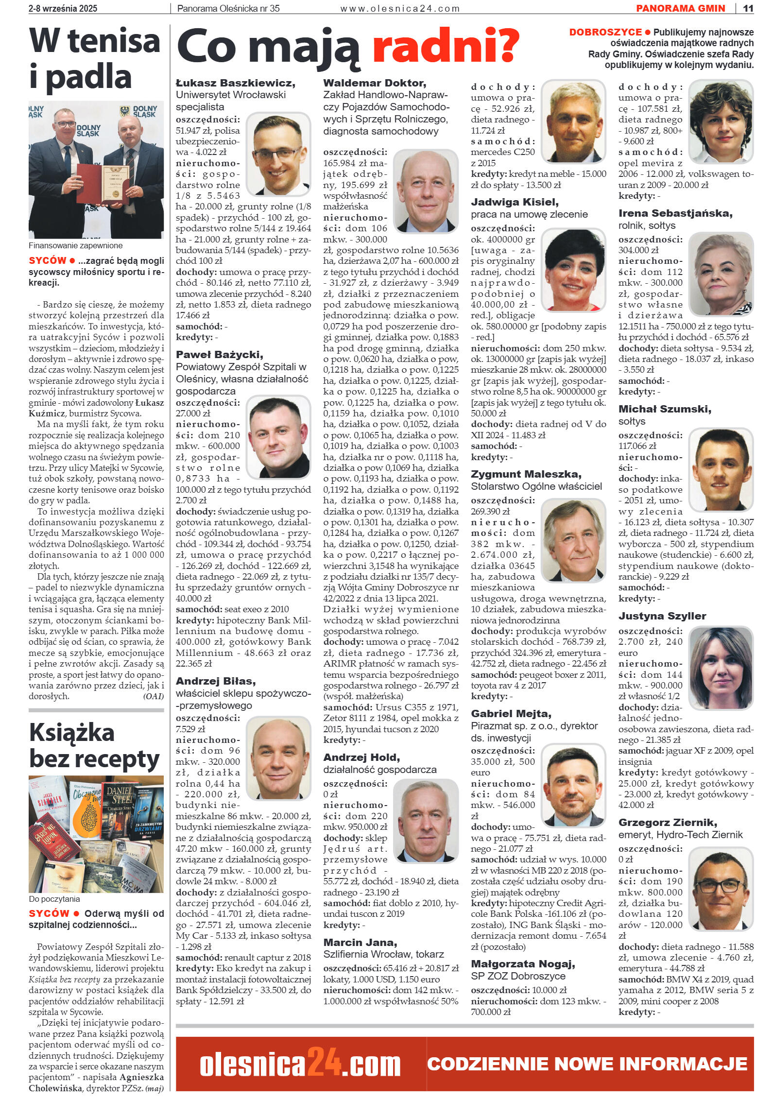 Panorama Oleśnicka nr 35 z 2 września 2025 - strona 11
