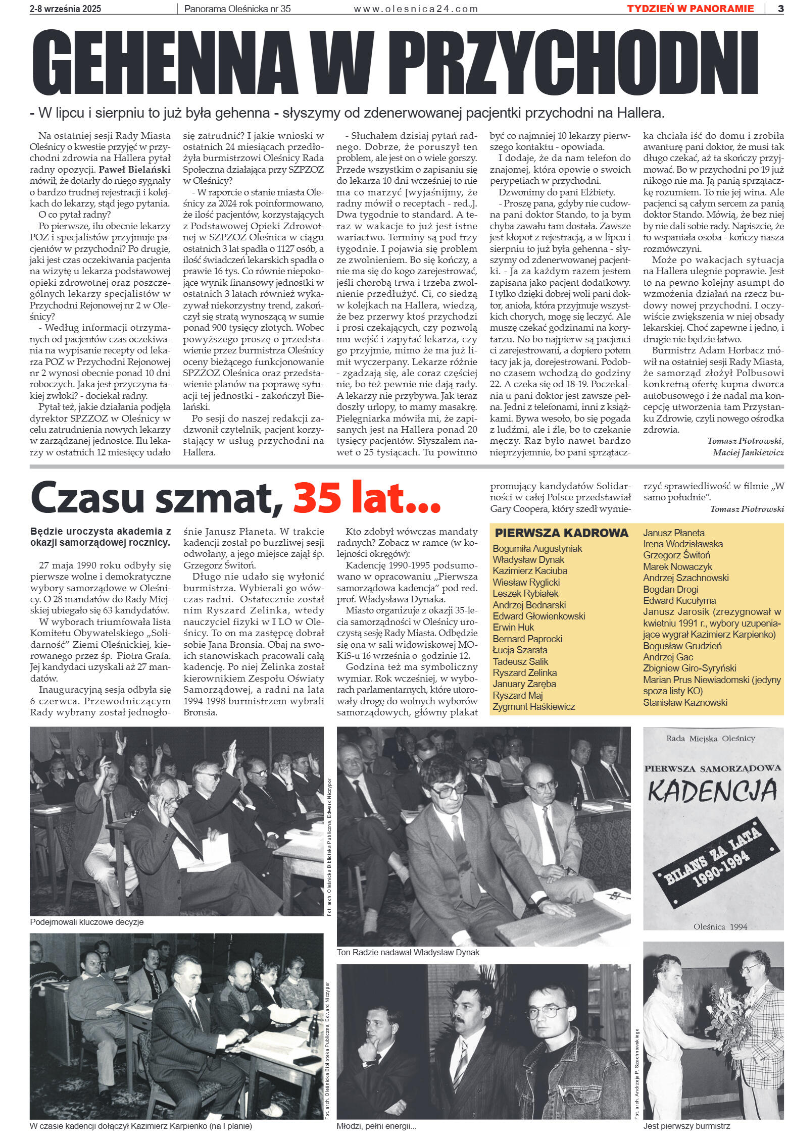 Panorama Oleśnicka nr 35 z 2 września 2025 - strona 3