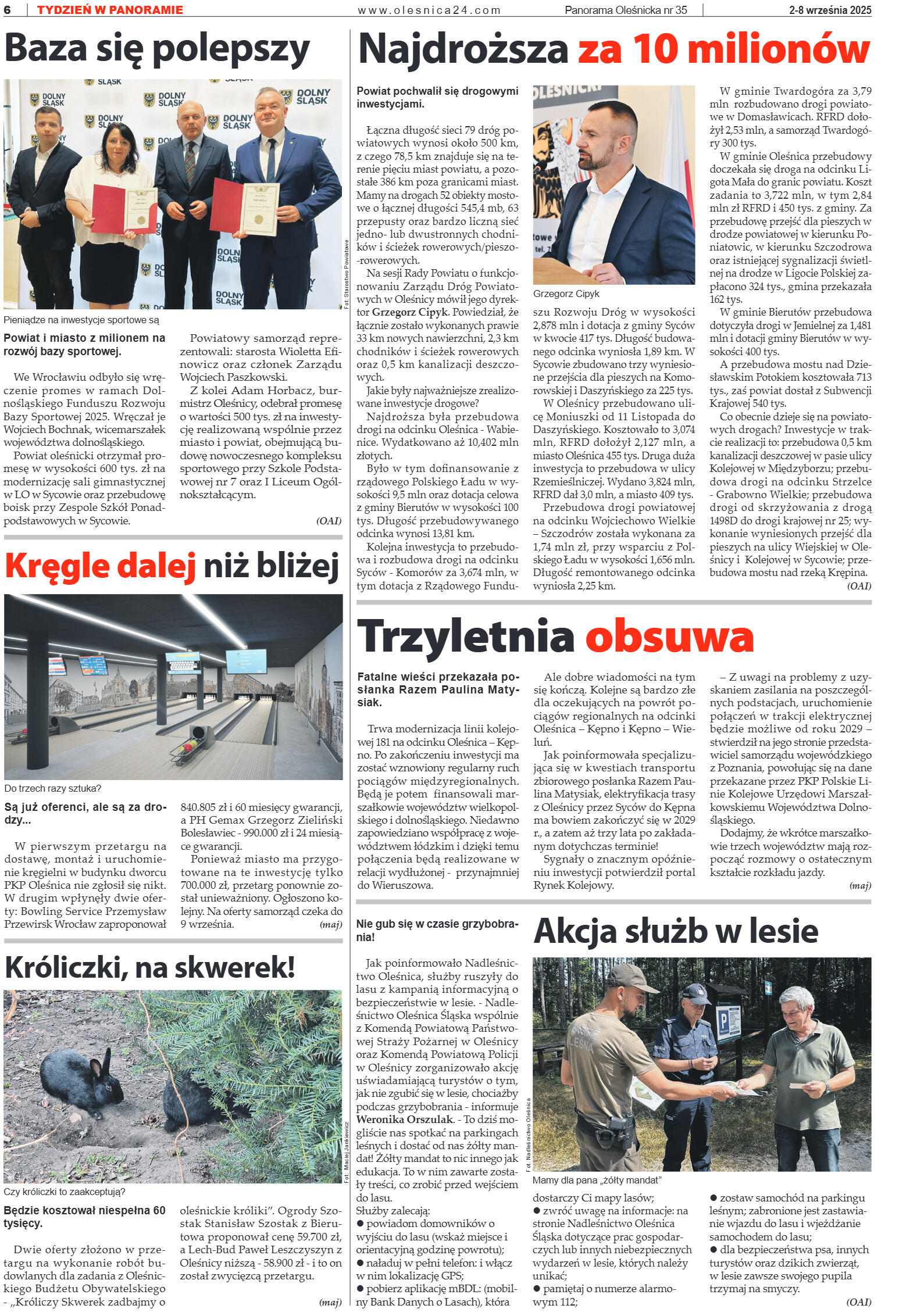 Panorama Oleśnicka nr 35 z 2 września 2025 - strona 6