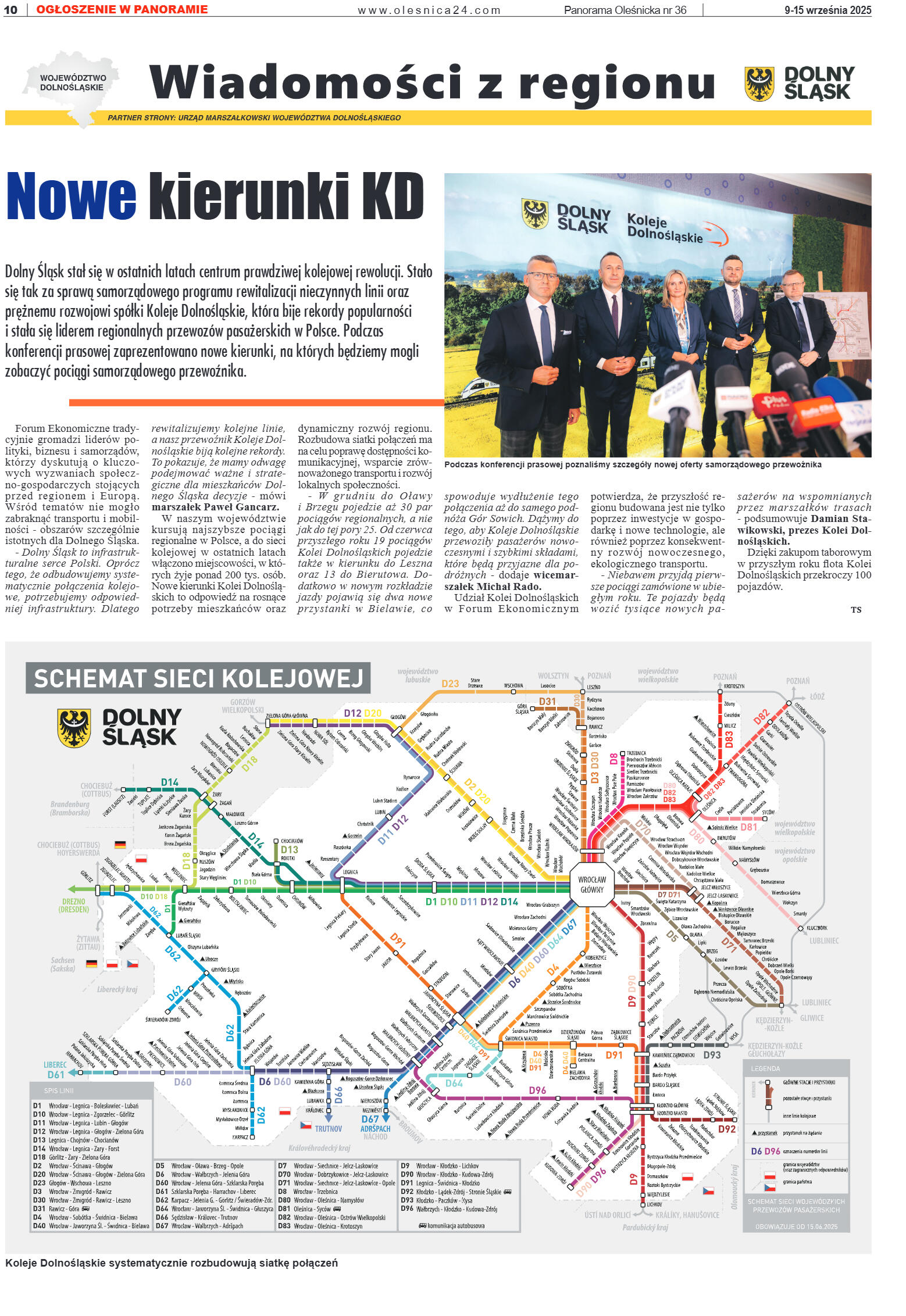 Panorama Oleśnicka nr 36 z 9 września 2025 - strona 10