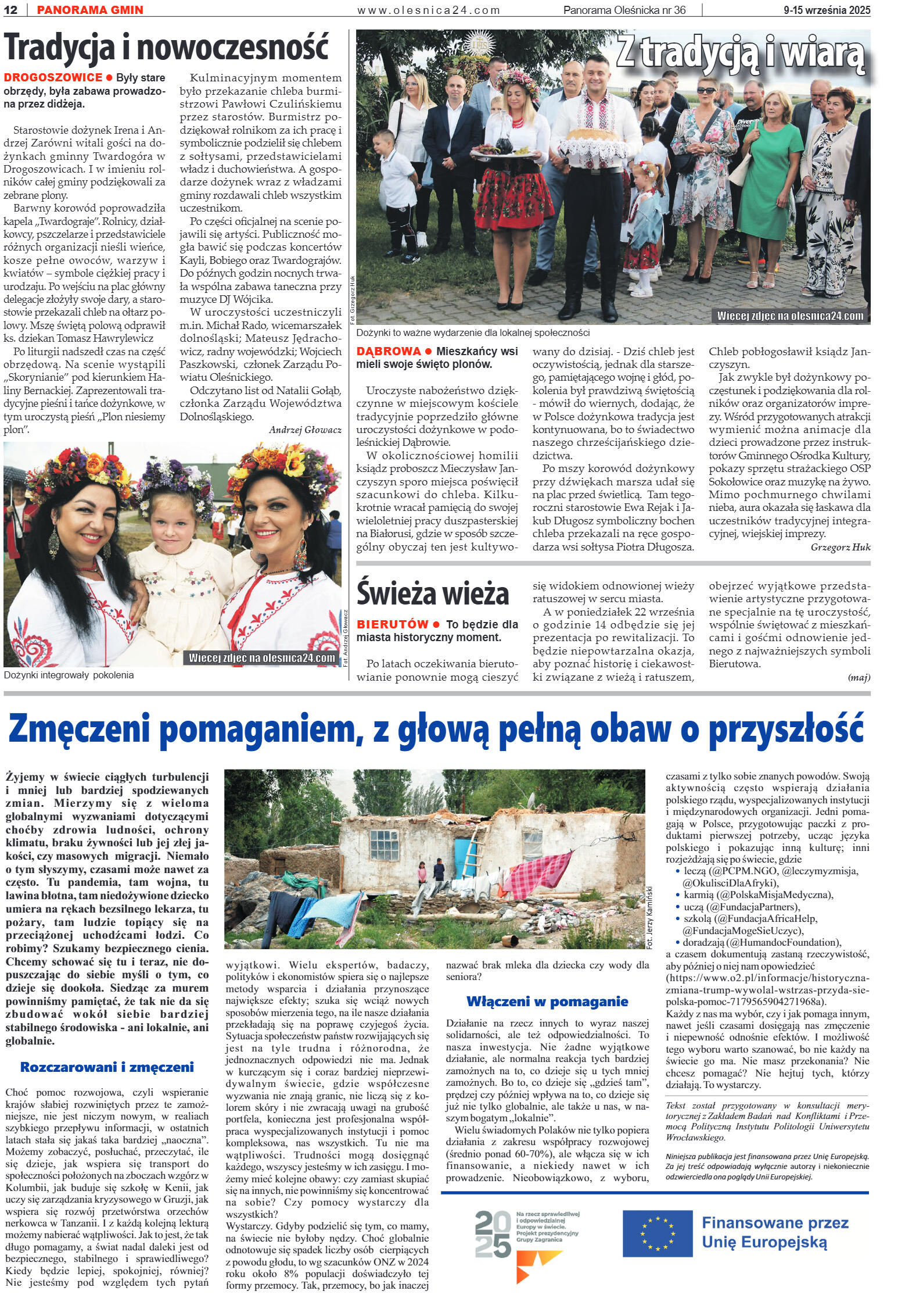Panorama Oleśnicka nr 36 z 9 września 2025 - strona 12