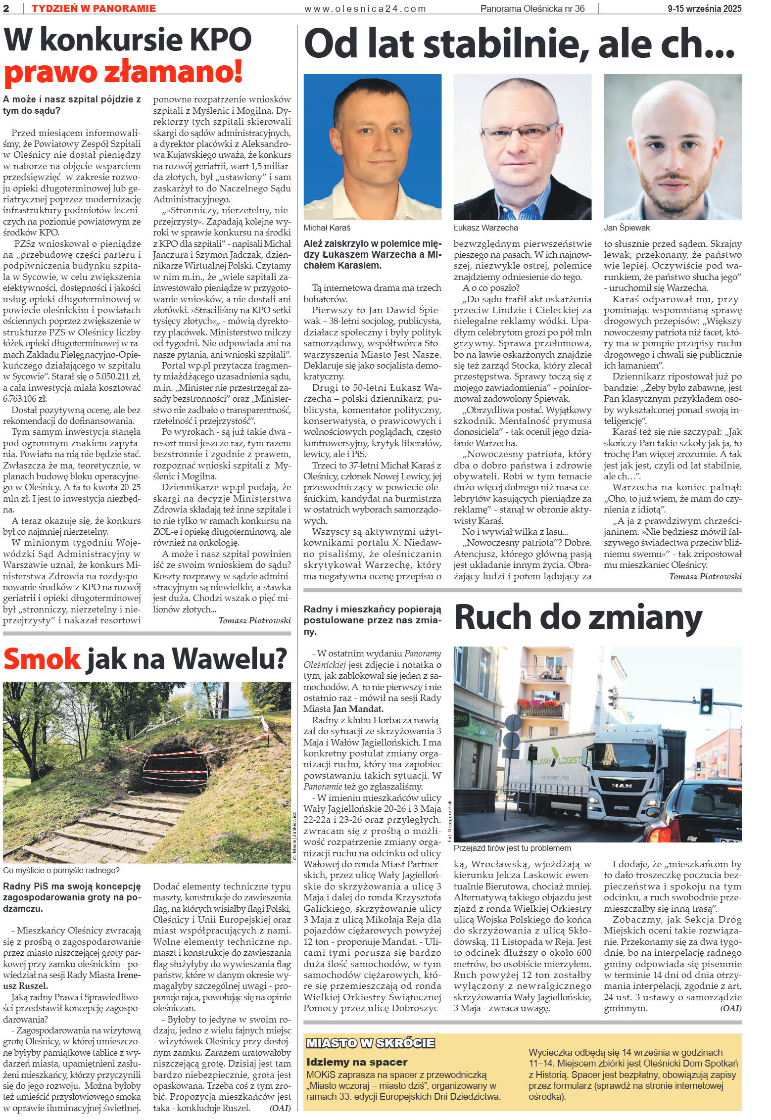 Panorama Oleśnicka nr 36 z 9 września 2025 - strona 2