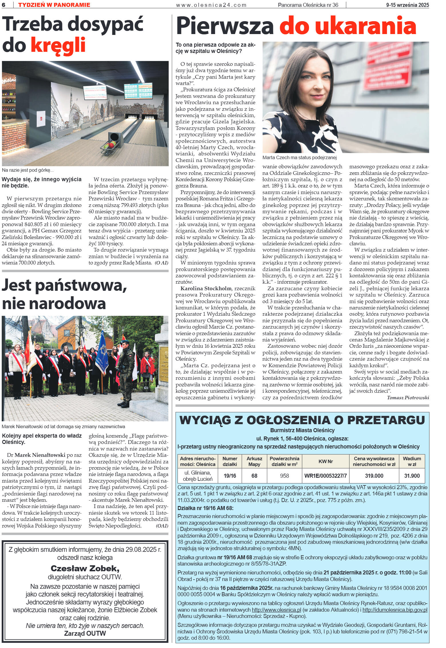 Panorama Oleśnicka nr 36 z 9 września 2025 - strona 6