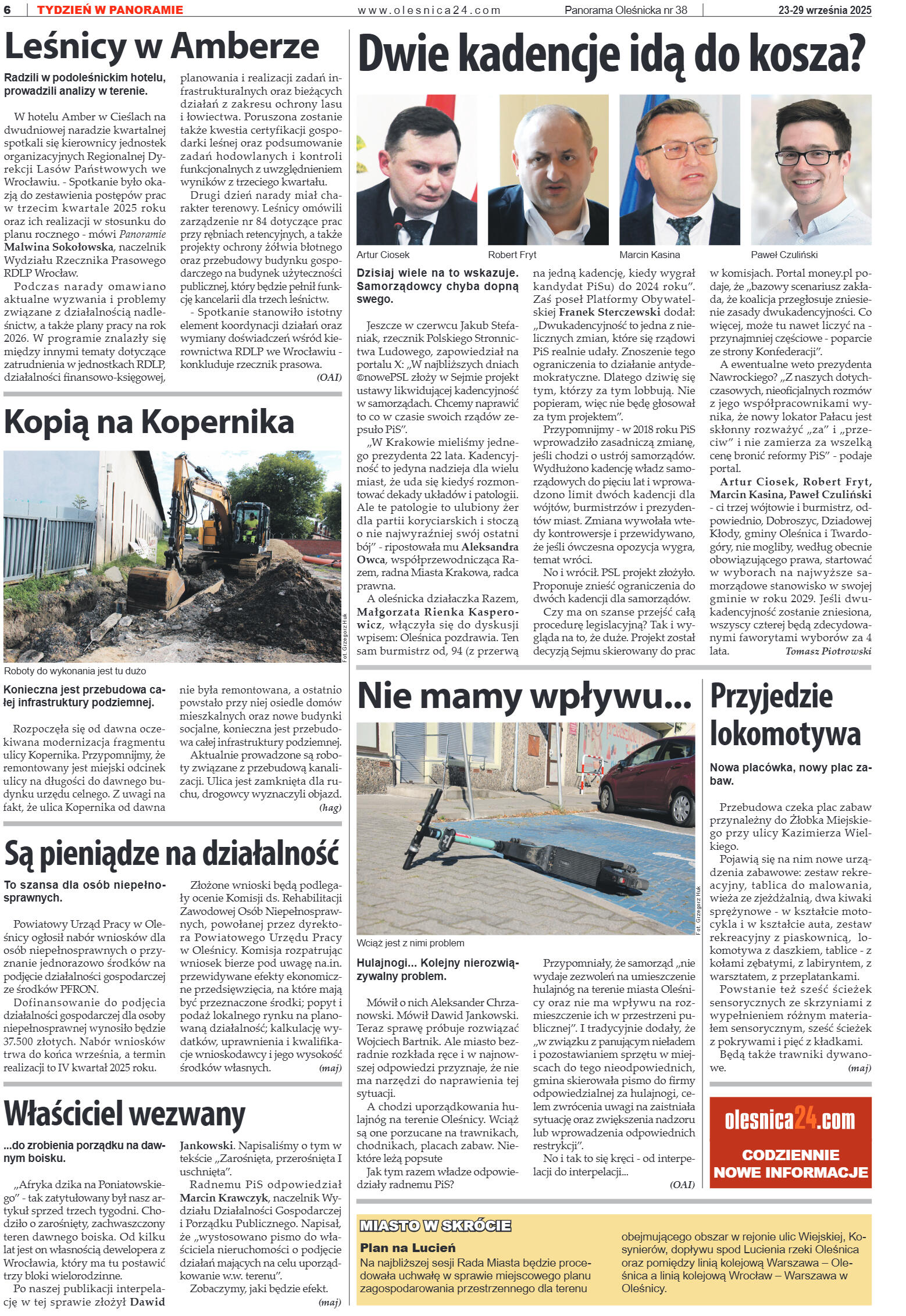 Panorama Oleśnicka nr 38 z 23 września 2025 - strona 6