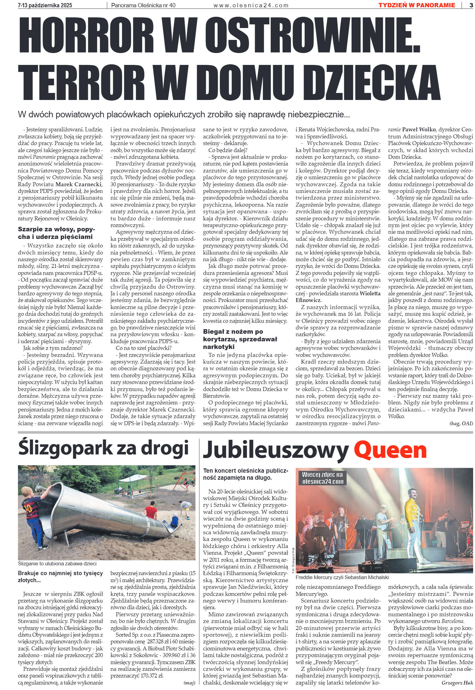 Panorama Oleśnicka nr 40 z 7 października 2025 - strona 3