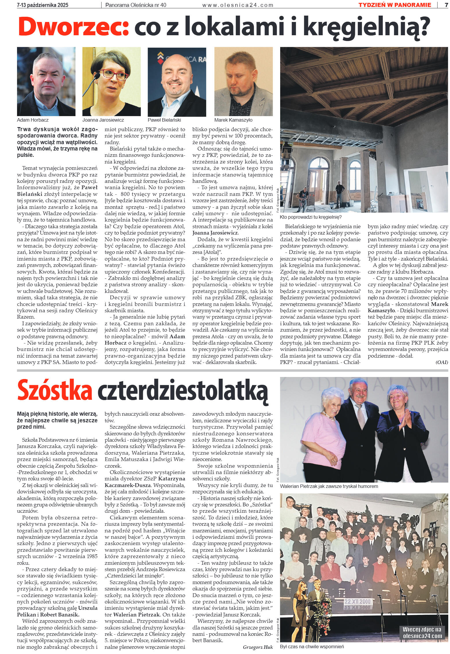 Panorama Oleśnicka nr 40 z 7 października 2025 - strona 7