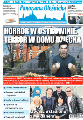 Panorama Oleśnicka nr 40 z 7 października 2025 - strona 1