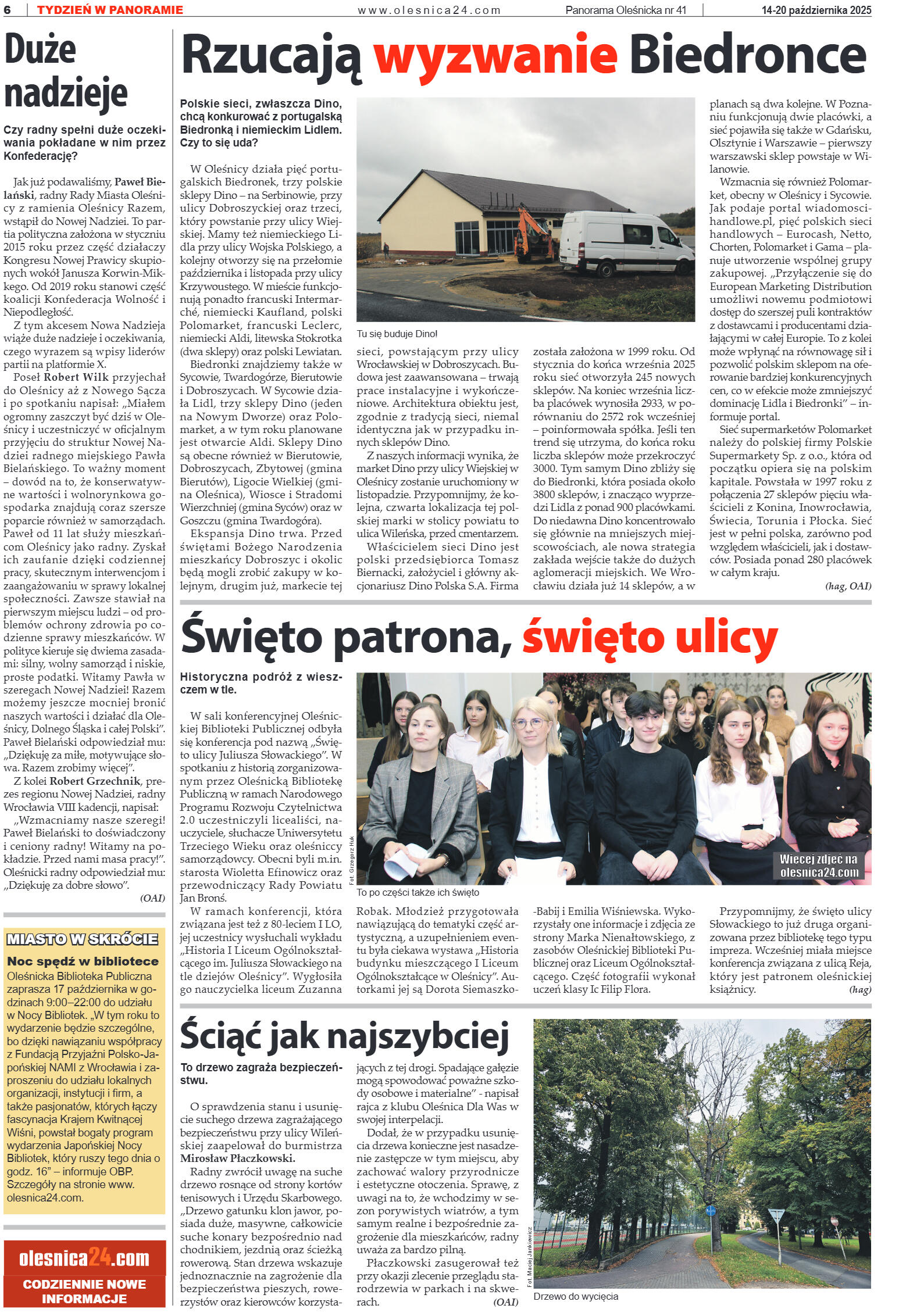 Panorama Oleśnicka nr 41 z 14 października 2025 - strona 6