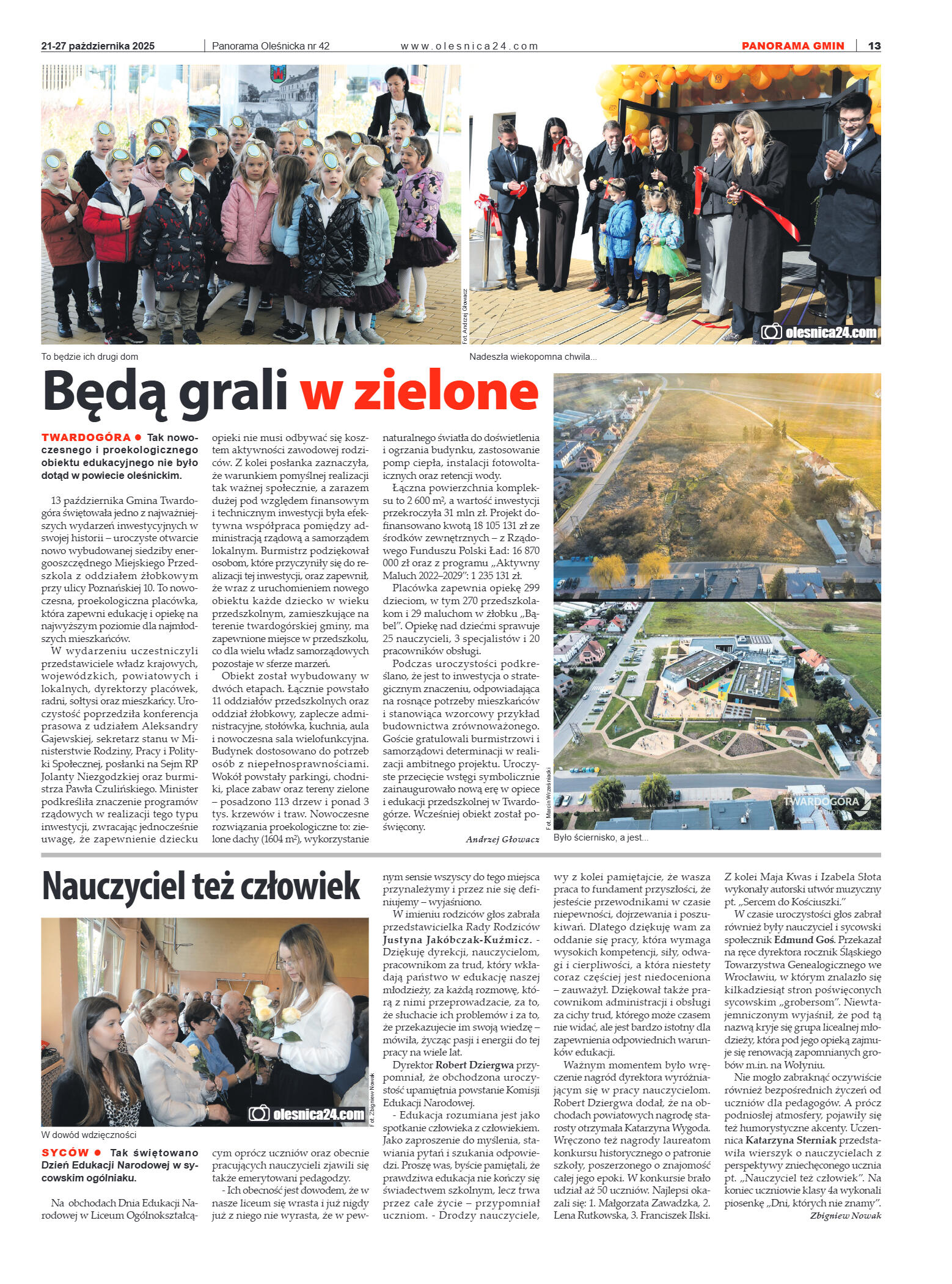 Panorama Oleśnicka nr 42 z 21 października 2025 - strona 13