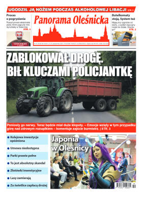 Panorama Oleśnicka nr 42 z 21 października 2025 - strona 1