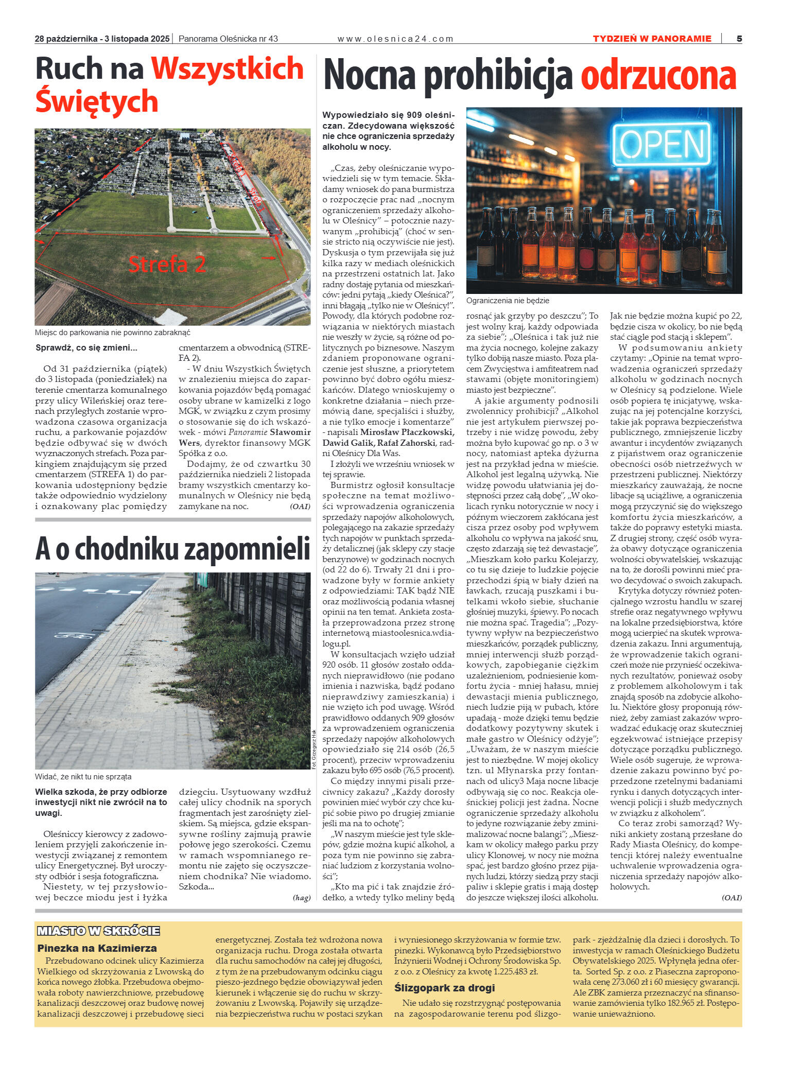 Panorama Oleśnicka nr 43 z 28 października 2025 - strona 5
