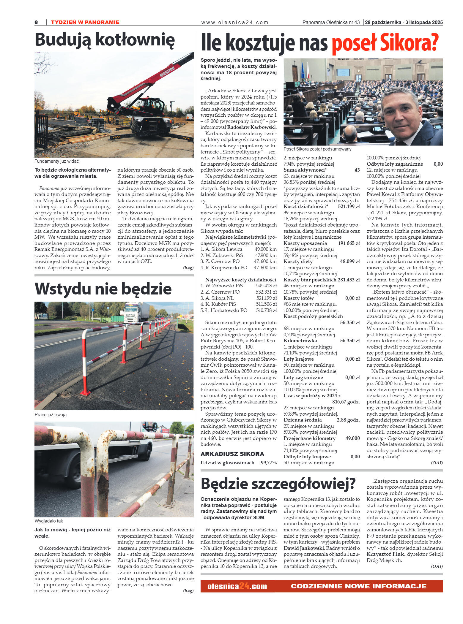 Panorama Oleśnicka nr 43 z 28 października 2025 - strona 6