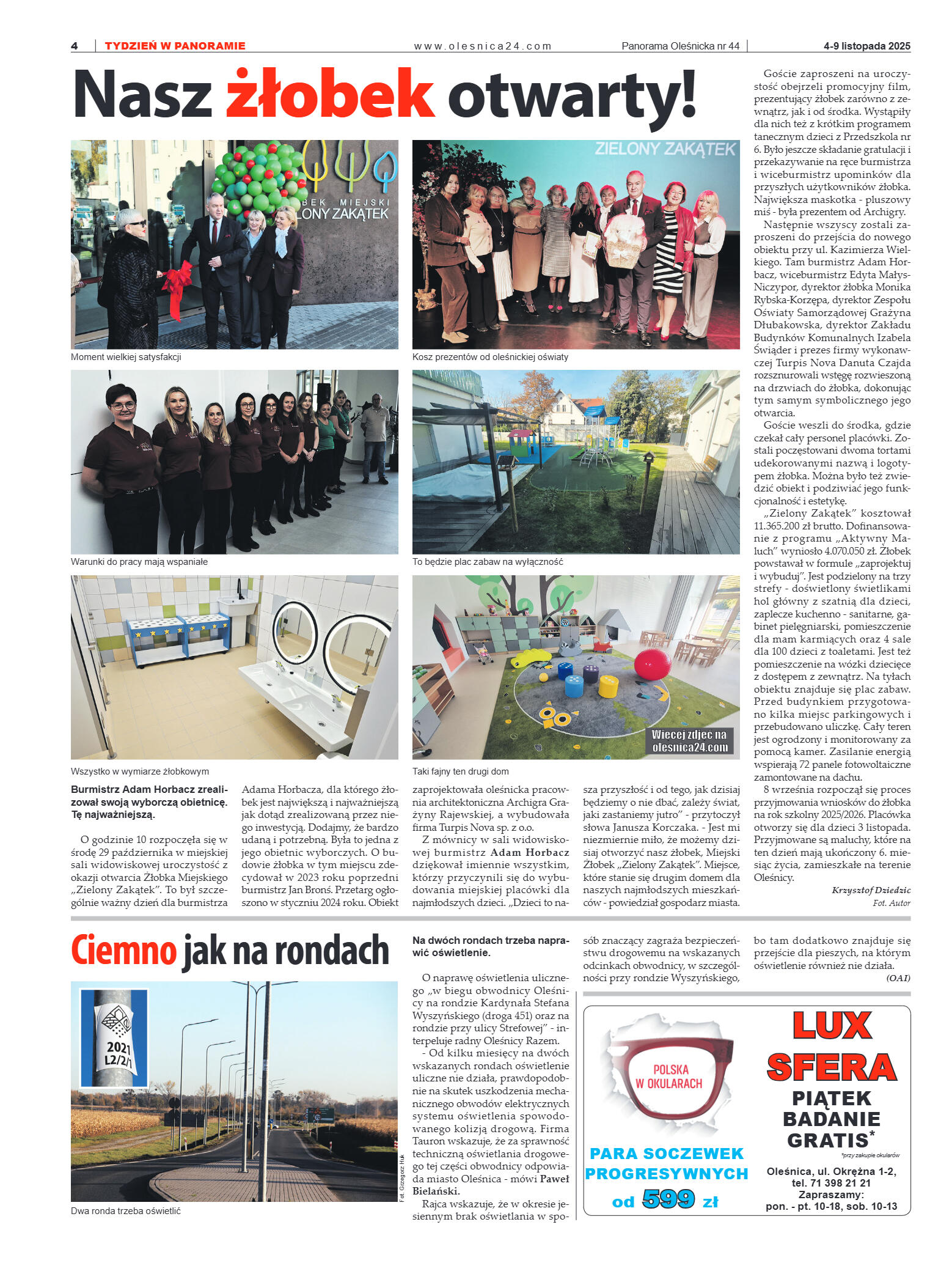 Panorama Oleśnicka nr 44 z 4 listopada 2025 - strona 4