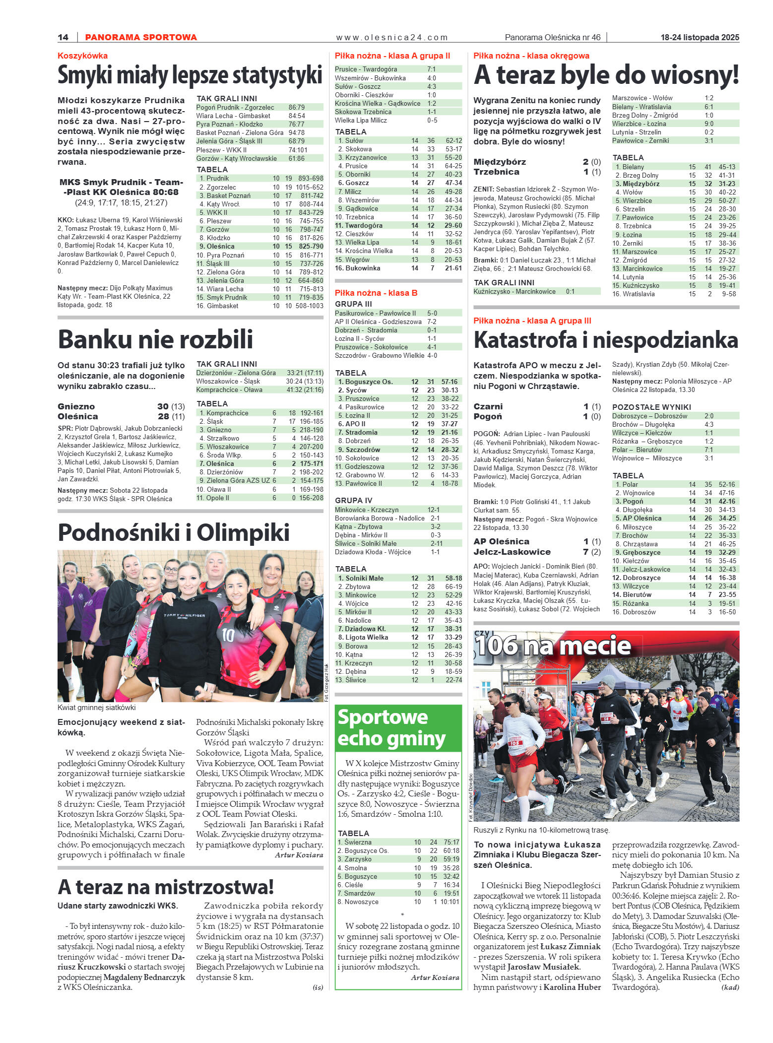 Panorama Oleśnicka nr 46 z 18 listopada 2025 - strona 14