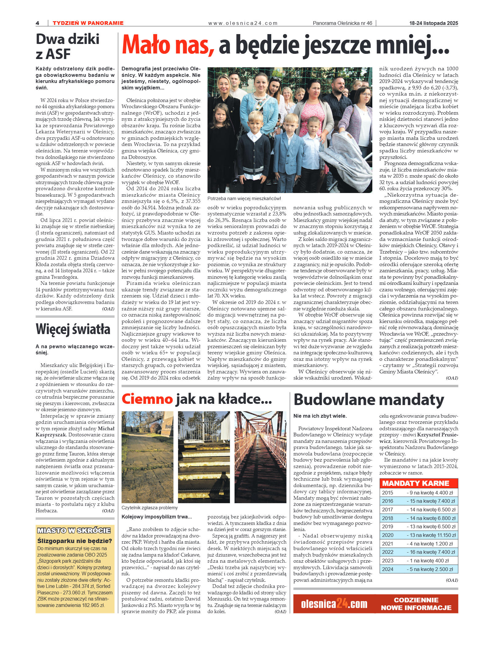 Panorama Oleśnicka nr 46 z 18 listopada 2025 - strona 4
