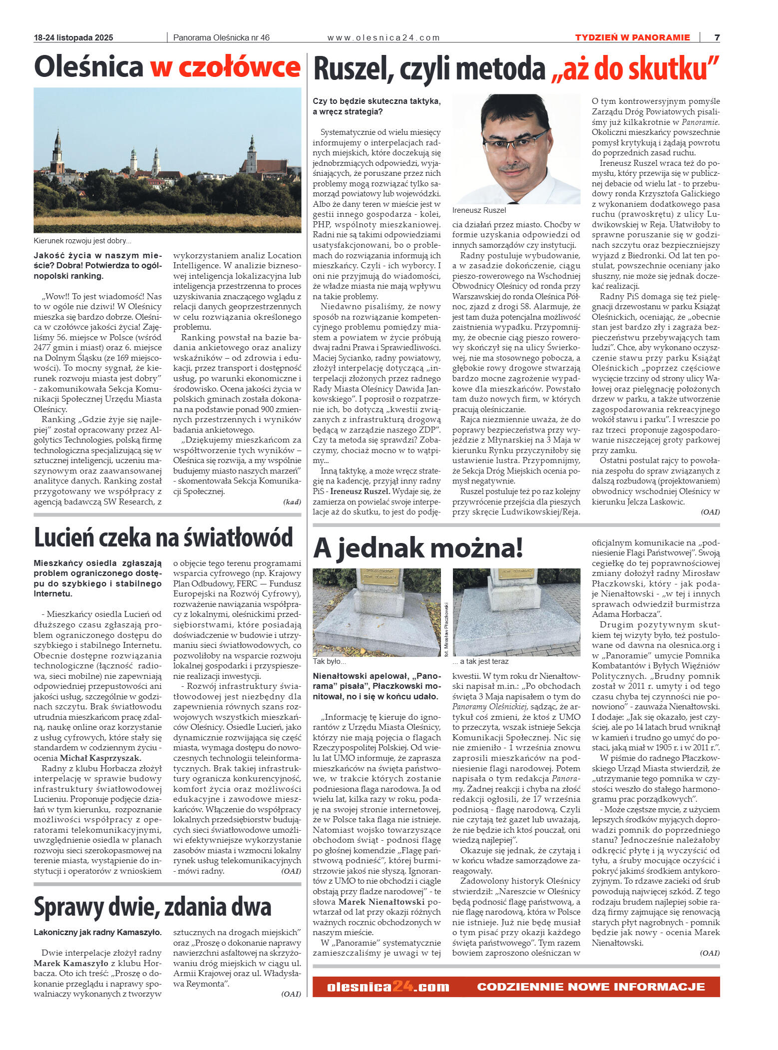 Panorama Oleśnicka nr 46 z 18 listopada 2025 - strona 7