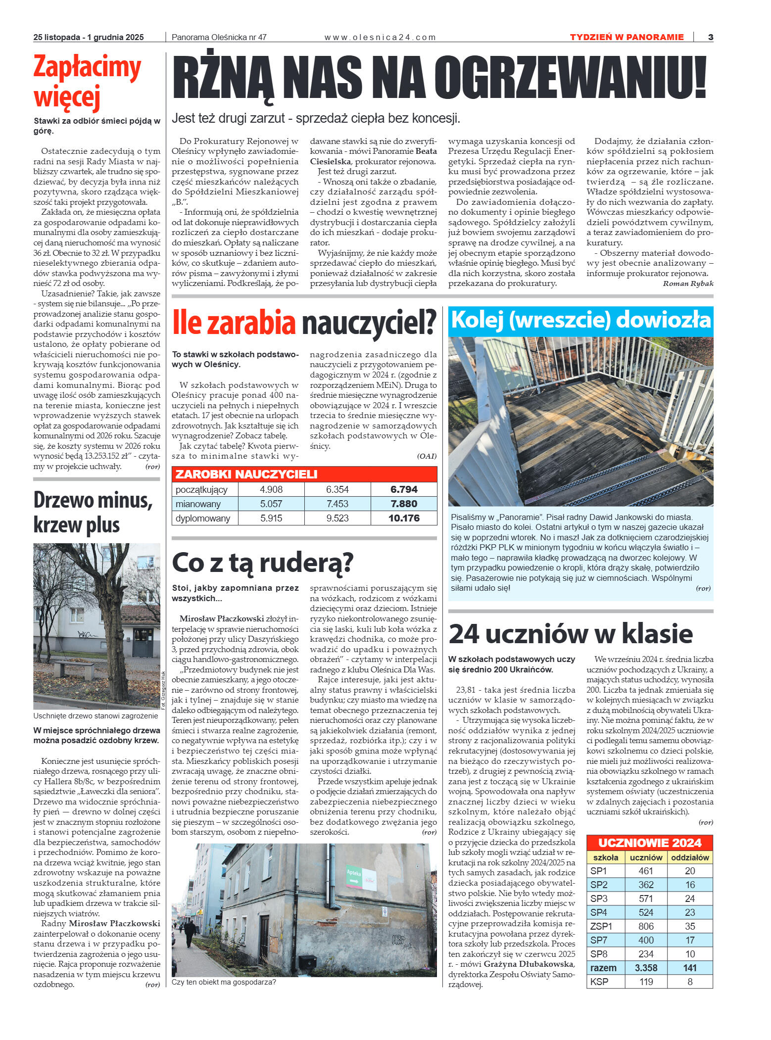 Panorama Oleśnicka nr 47 z 25 listopada 2025 - strona 3