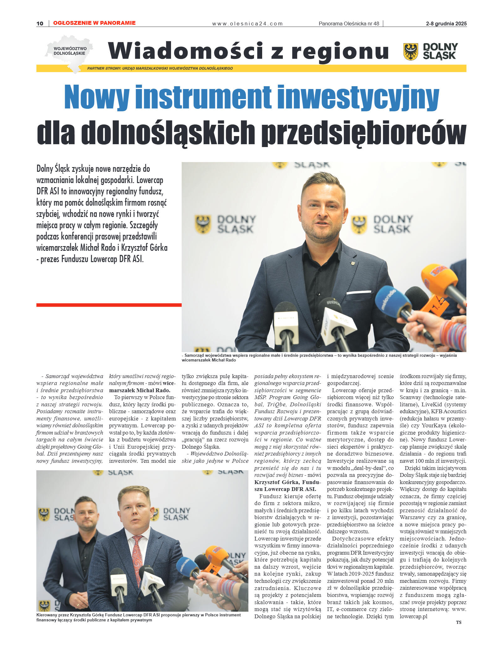 Panorama Oleśnicka nr 48 z 2 grudnia 2025 - strona 10