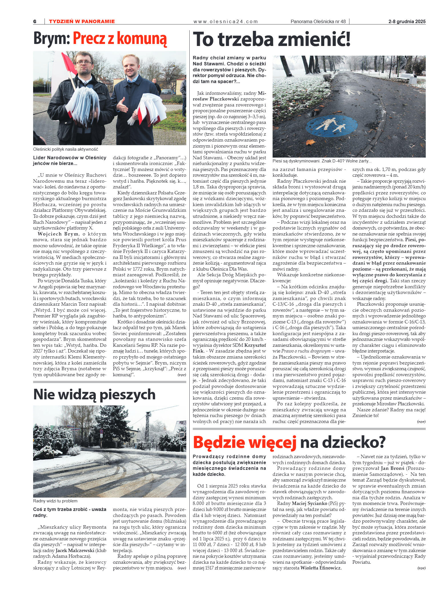 Panorama Oleśnicka nr 48 z 2 grudnia 2025 - strona 6