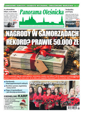 Panorama Oleśnicka nr 51 z 23 grudnia 2025 - strona 1