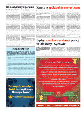 Panorama Oleśnicka nr 51 z 23 grudnia 2025 - strona 4