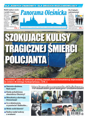 Panorama Oleśnicka nr 1 z 7 stycznia 2026 - strona 1