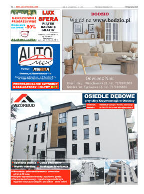 Panorama Oleśnicka nr 1 z 7 stycznia 2026 - strona 16